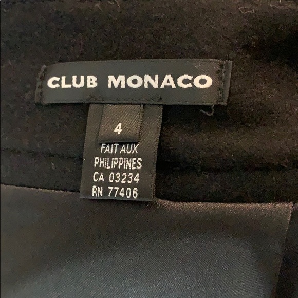 Club Monaco Wool Skirt - Picture 4 of 5